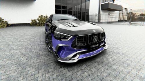 Signature von LARTE Design:  Dry-Carbon-Programm für den V8 Mercedes-AMG GT 4-Door