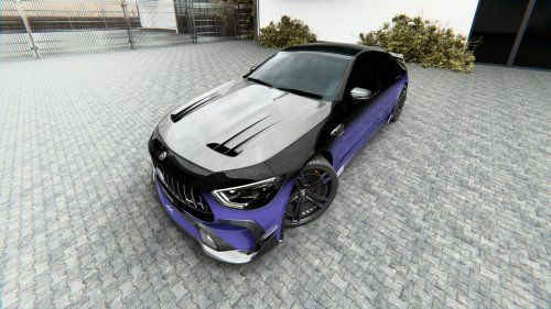 Signature von LARTE Design:  Dry-Carbon-Programm für den V8 Mercedes-AMG GT 4-Door