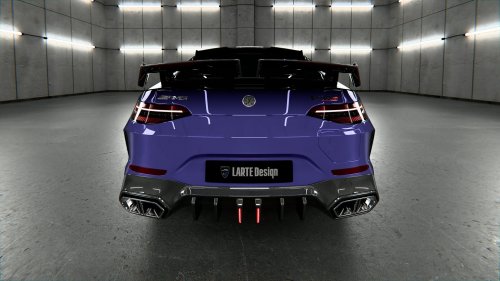Signature von LARTE Design:  Dry-Carbon-Programm für den V8 Mercedes-AMG GT 4-Door