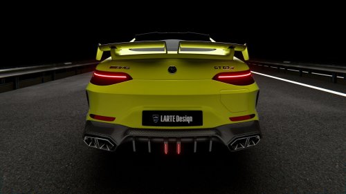 Signature von LARTE Design:  Dry-Carbon-Programm für den V8 Mercedes-AMG GT 4-Door