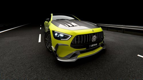 Signature von LARTE Design:  Dry-Carbon-Programm für den V8 Mercedes-AMG GT 4-Door
