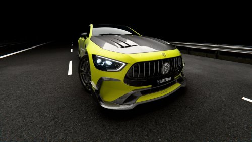 Signature von LARTE Design:  Dry-Carbon-Programm für den V8 Mercedes-AMG GT 4-Door