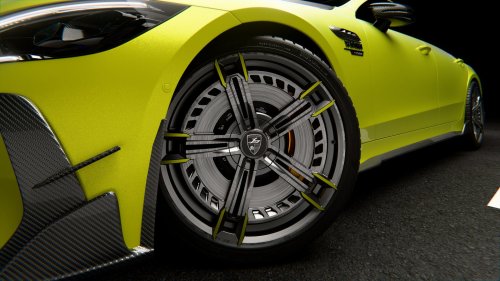 Signature von LARTE Design:  Dry-Carbon-Programm für den V8 Mercedes-AMG GT 4-Door