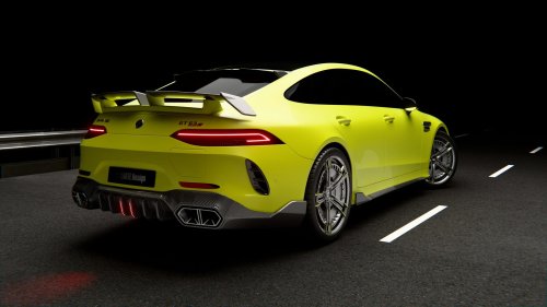Signature von LARTE Design:  Dry-Carbon-Programm für den V8 Mercedes-AMG GT 4-Door