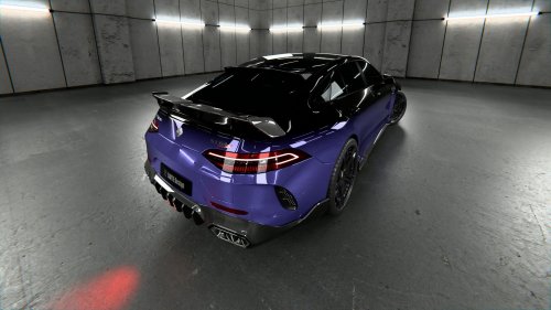 Signature von LARTE Design:  Dry-Carbon-Programm für den V8 Mercedes-AMG GT 4-Door