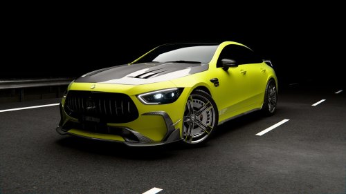 Signature von LARTE Design:  Dry-Carbon-Programm für den V8 Mercedes-AMG GT 4-Door