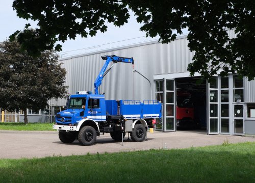 THW erhält 66 neue Unimog für den Zivilschutz