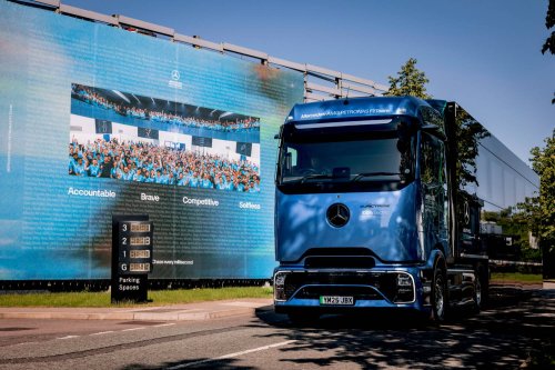 Mercedes, Mercedes-AMG F1 Team setzt in Europa auf den eActros 600