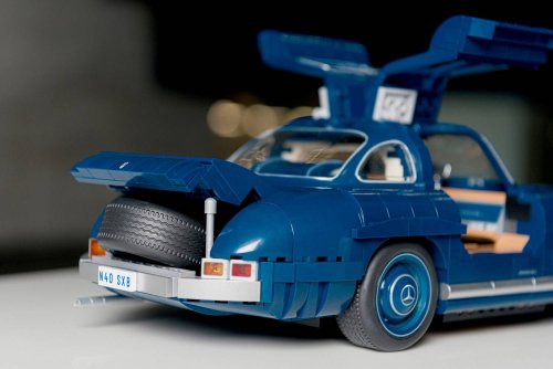 Mercedes-Benz, Mercedes-Benz SL, Mercedes-Benz 300 SL Bausatz von Mattel so günstig wie nie