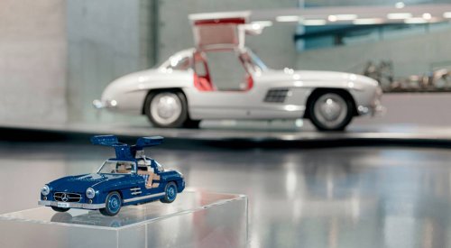 Mercedes-Benz 300 SL Bausatz von Mattel so günstig wie nie
