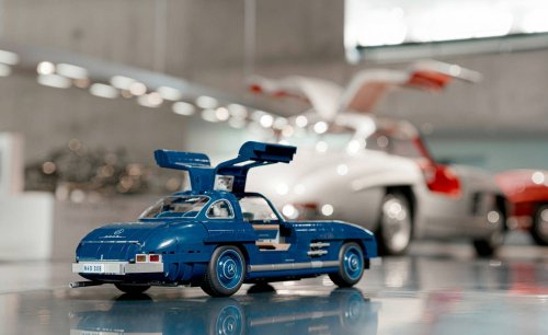 Mercedes-Benz, Mercedes-Benz SL, Mercedes-Benz 300 SL Bausatz von Mattel so günstig wie nie