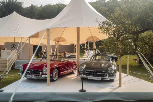 Mercedes-Benz Classic bei „The Aurora“ in Schweden