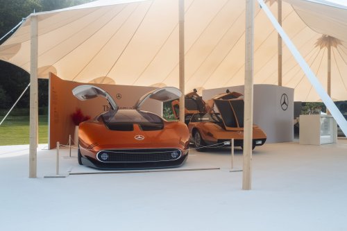 Mercedes-Benz Classic bei „The Aurora“ in Schweden