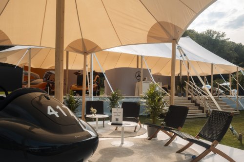 Mercedes-Benz Classic bei „The Aurora“ in Schweden