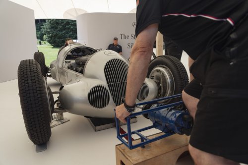 Mercedes-Benz Classic bei „The Aurora“ in Schweden