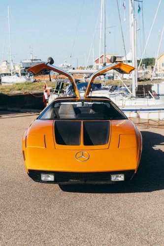 Mercedes-Benz Classic bei „The Aurora“ in Schweden