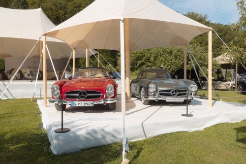 Mercedes-Benz Classic bei „The Aurora“ in Schweden
