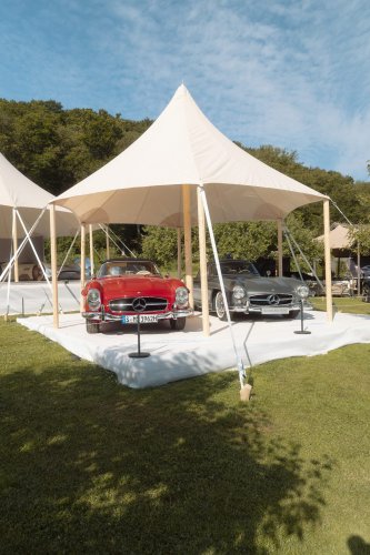Mercedes-Benz Classic bei „The Aurora“ in Schweden