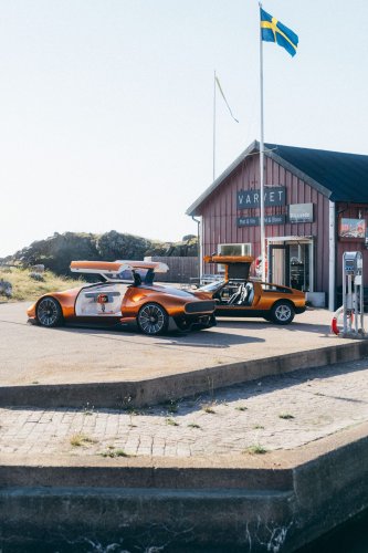 Mercedes-Benz Classic bei „The Aurora“ in Schweden