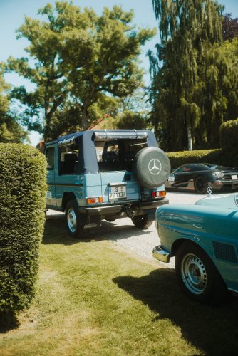 Mercedes-Benz Classic bei „The Aurora“ in Schweden
