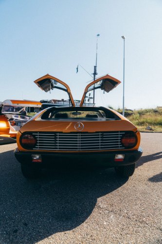 Mercedes-Benz Classic bei „The Aurora“ in Schweden