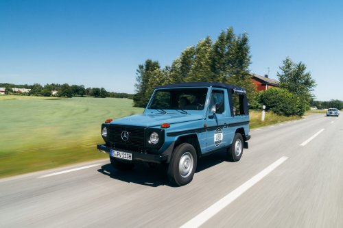 Mercedes-Benz Classic bei „The Aurora“ in Schweden