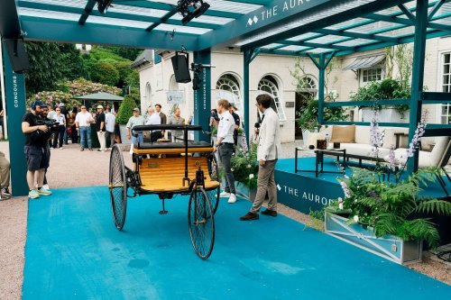 Mercedes-Benz Classic bei „The Aurora“ in Schweden