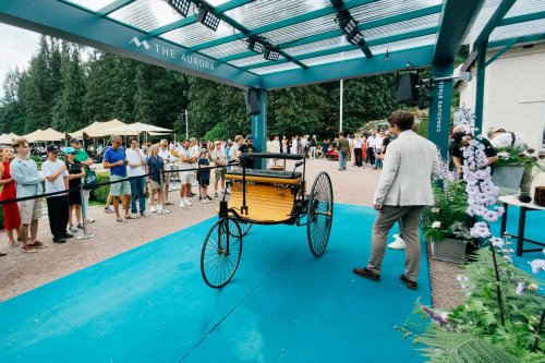 Mercedes-Benz Classic bei „The Aurora“ in Schweden