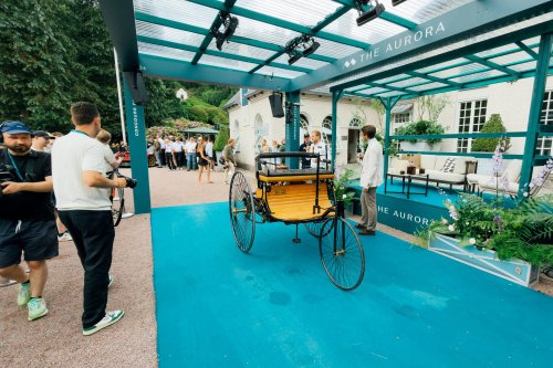 Mercedes-Benz Classic bei „The Aurora“ in Schweden