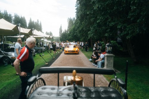 Mercedes-Benz Classic bei „The Aurora“ in Schweden