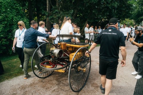 Mercedes-Benz Classic bei „The Aurora“ in Schweden