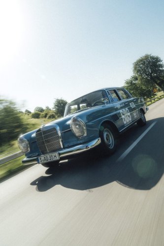 Mercedes-Benz Classic bei „The Aurora“ in Schweden