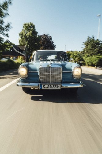Mercedes-Benz Classic bei „The Aurora“ in Schweden