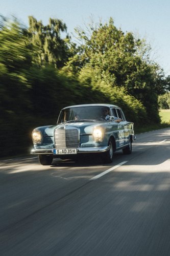Mercedes-Benz Classic bei „The Aurora“ in Schweden