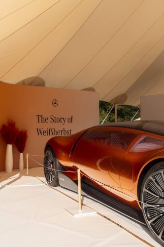 Mercedes-Benz Classic bei „The Aurora“ in Schweden