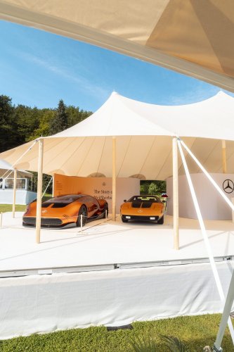 Mercedes-Benz Classic bei „The Aurora“ in Schweden