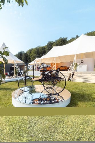 Mercedes-Benz Classic bei „The Aurora“ in Schweden