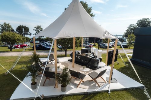 Mercedes-Benz Classic bei „The Aurora“ in Schweden