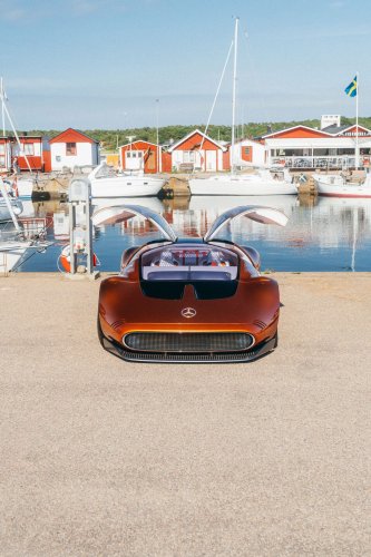 Mercedes-Benz Classic bei „The Aurora“ in Schweden