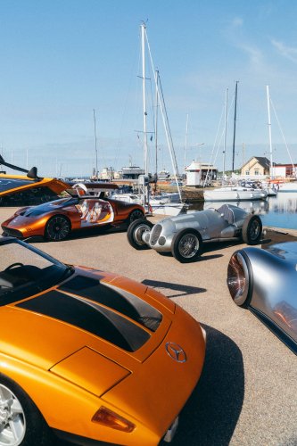 Mercedes-Benz Classic bei „The Aurora“ in Schweden