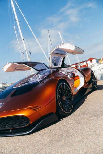 Mercedes-Benz Classic bei „The Aurora“ in Schweden
