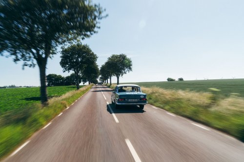 Mercedes-Benz Classic bei „The Aurora“ in Schweden