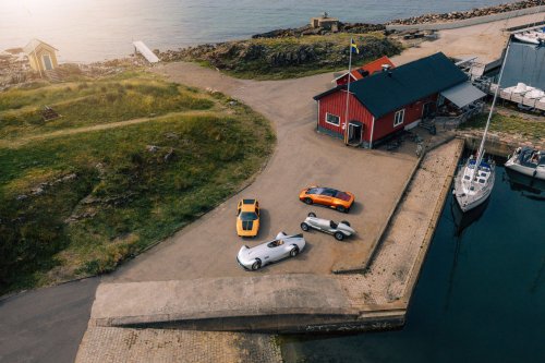 Mercedes-Benz Classic bei „The Aurora“ in Schweden