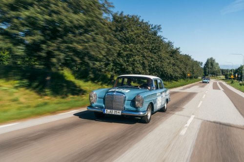 Mercedes-Benz Classic bei „The Aurora“ in Schweden
