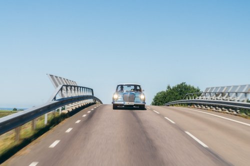 Mercedes-Benz Classic bei „The Aurora“ in Schweden