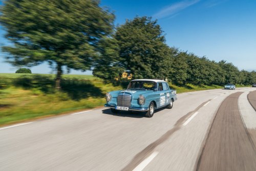 Mercedes-Benz Classic bei „The Aurora“ in Schweden