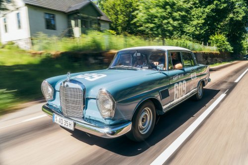 Mercedes-Benz Classic bei „The Aurora“ in Schweden