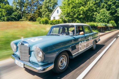 Mercedes-Benz Classic bei „The Aurora“ in Schweden