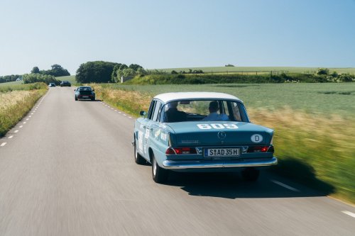 Mercedes-Benz Classic bei „The Aurora“ in Schweden
