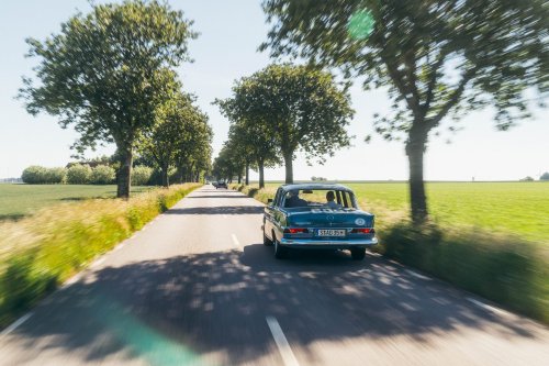 Mercedes-Benz Classic bei „The Aurora“ in Schweden
